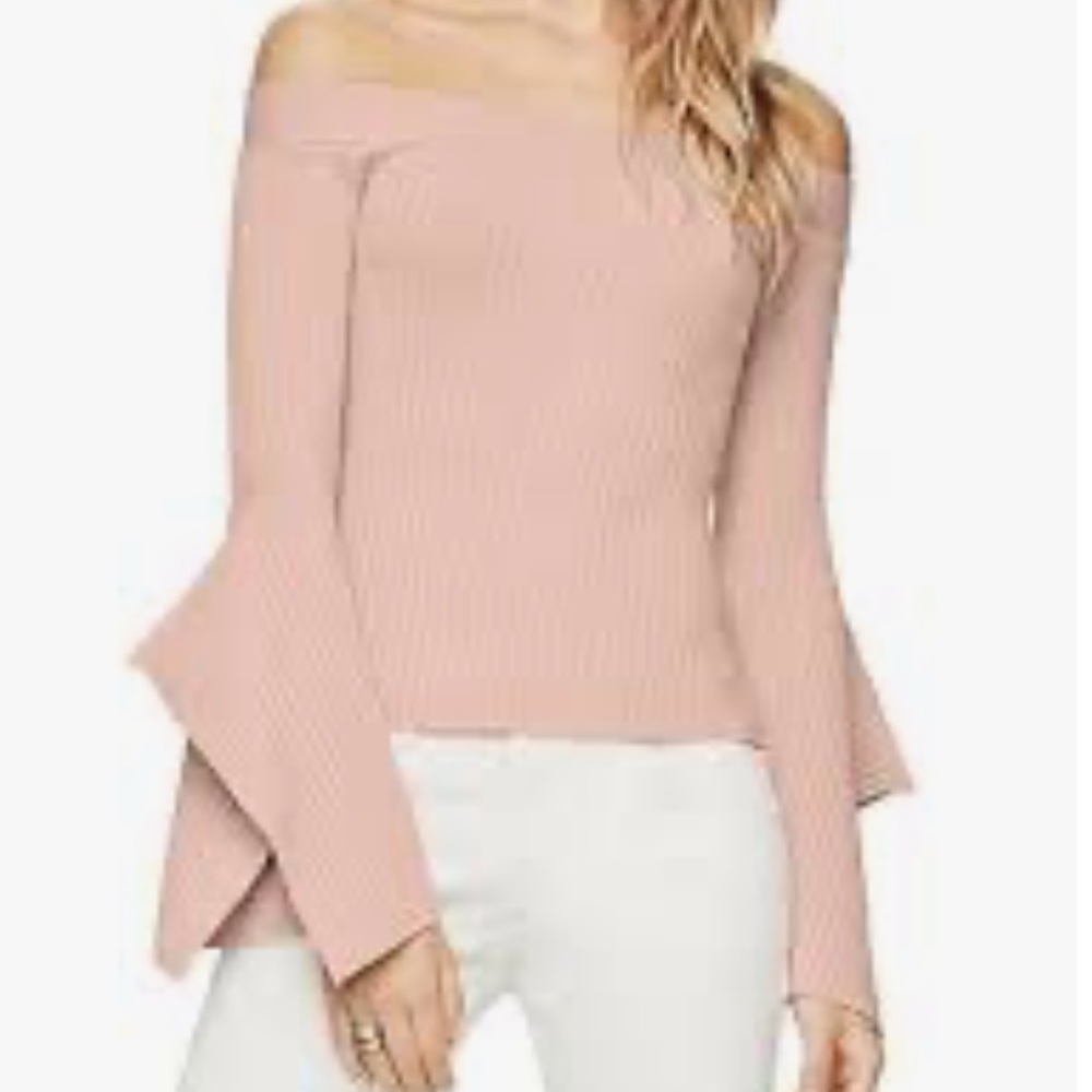 BCBG MAXAZRIA STEVIE OFF SHOULDER TOP